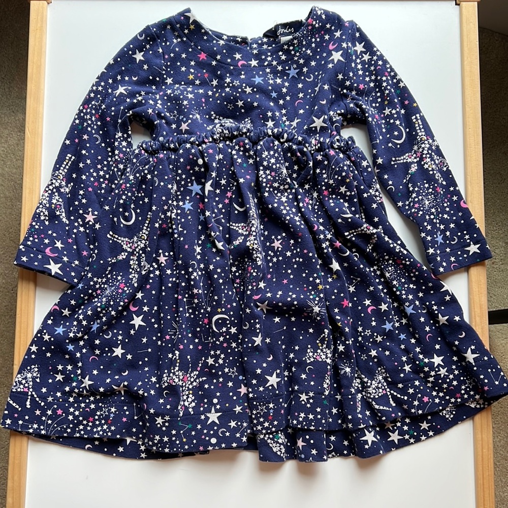 Joules Hampton Waist Jersey Dress